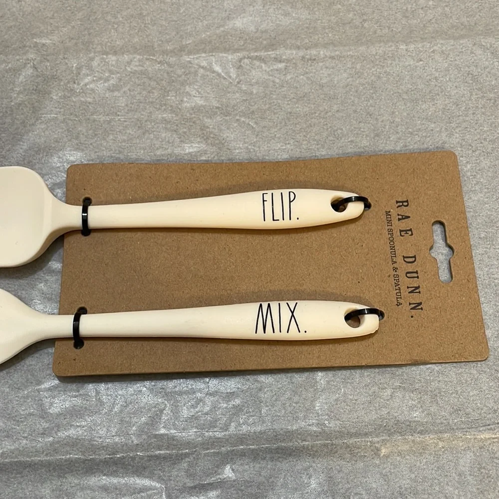 RAE DUNN Mini Spoonula & Spatula